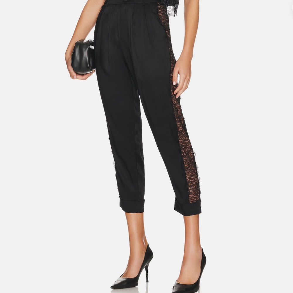 CAMI NYC Eilian Pant lace insets size 8- 85%OFF